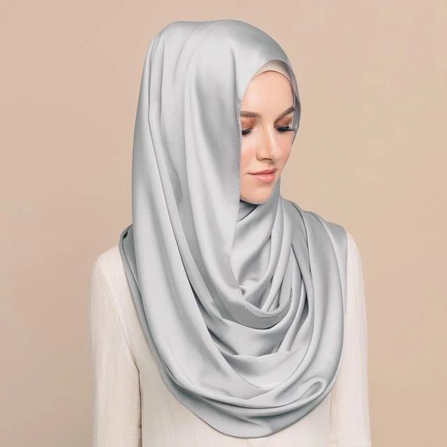 SHAWL BUBBLE SATIN PLAN 1.8 🧣